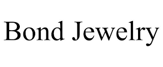 BOND JEWELRY