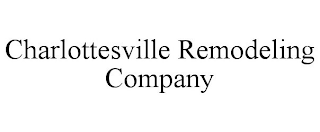 CHARLOTTESVILLE REMODELING COMPANY