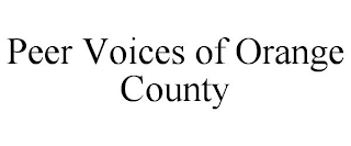 PEER VOICES OF ORANGE COUNTY