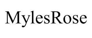 MYLESROSE