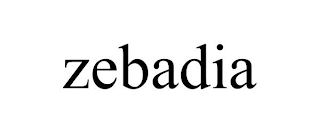 ZEBADIA