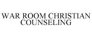 WAR ROOM CHRISTIAN COUNSELING