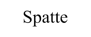 SPATTE