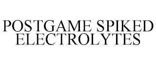 POSTGAME SPIKED ELECTROLYTES