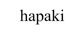 HAPAKI