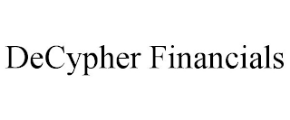 DECYPHER FINANCIALS