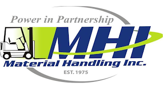 POWER IN PARTNERSHIP MHI MATERIAL HANDLING INC. EST. 1975