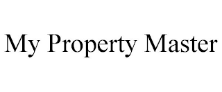 MY PROPERTY MASTER