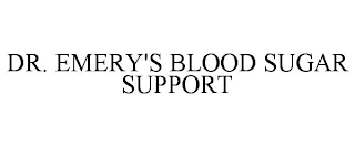 DR. EMERY'S BLOOD SUGAR SUPPORT