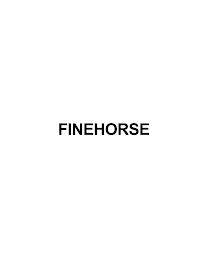FINEHORSE