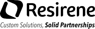 RESIRENE CUSTOM SOLUTIONS, SOLID PARTNERSHIPS