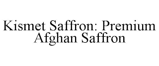 KISMET SAFFRON: PREMIUM AFGHAN SAFFRON