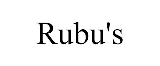 RUBU'S