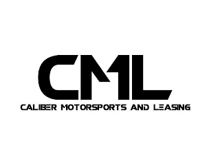 CML CALIBER MOTORSPORTS AND LEASING