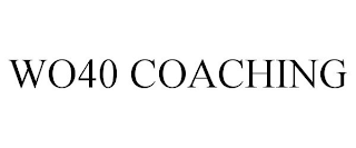 WO40 COACHING