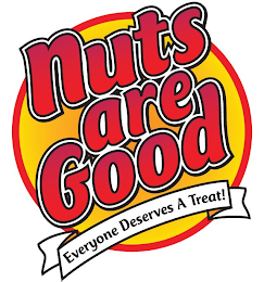 NUTS ARE GOOD EVERYONE DESERVES A TREAT!