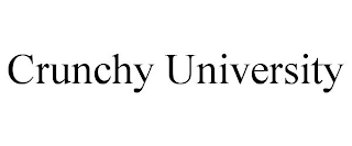 CRUNCHY UNIVERSITY