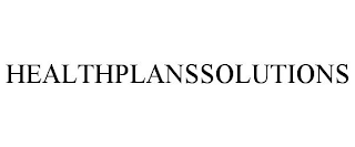 HEALTHPLANSSOLUTIONS