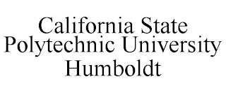 CALIFORNIA STATE POLYTECHNIC UNIVERSITY HUMBOLDT