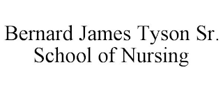 BERNARD JAMES TYSON SR. SCHOOL OF NURSING