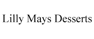 LILLY MAYS DESSERTS