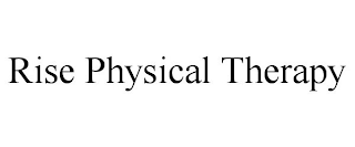 RISE PHYSICAL THERAPY