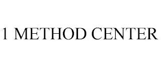 1 METHOD CENTER