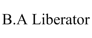 B.A LIBERATOR