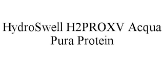 HYDROSWELL H2PROXV ACQUA PURA PROTEIN