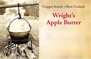 WRIGHT'S APPLE BUTTER COPPER KETTLE ? SLOW COOKED