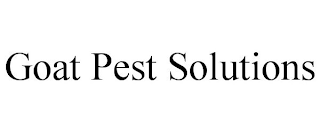 GOAT PEST SOLUTIONS