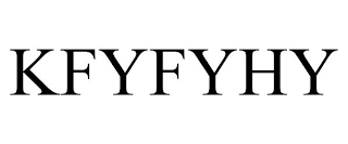 KFYFYHY