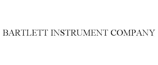 BARTLETT INSTRUMENT COMPANY