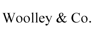 WOOLLEY & CO.