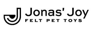 J JONAS' JOY FELT PET TOYS