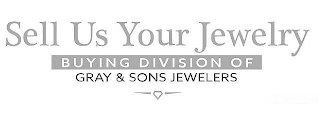 SELL US YOUR JEWELRY BUYING DIVISION OF GRAY & SONS JEWELERS