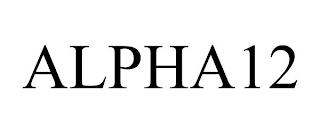 ALPHA12