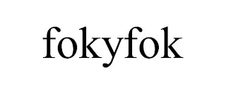 FOKYFOK