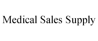 MEDICAL SALES SUPPLY