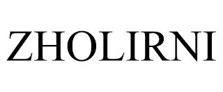 ZHOLIRNI