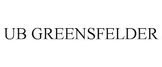 UB GREENSFELDER