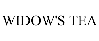 WIDOW'S TEA