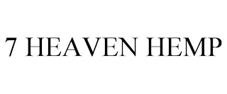 7 HEAVEN HEMP