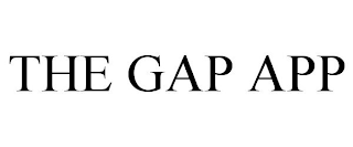 THE GAP APP