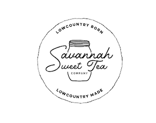 LOWCOUNTRY BORN SAVANNAH SWEET TEA COMPANY LOWCOUNTRY MADE