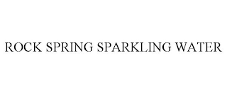 ROCK SPRING SPARKLING WATER