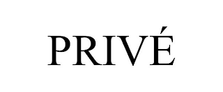 PRIVÉ