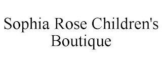 SOPHIA ROSE CHILDREN'S BOUTIQUE