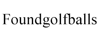 FOUNDGOLFBALLS