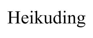 HEIKUDING